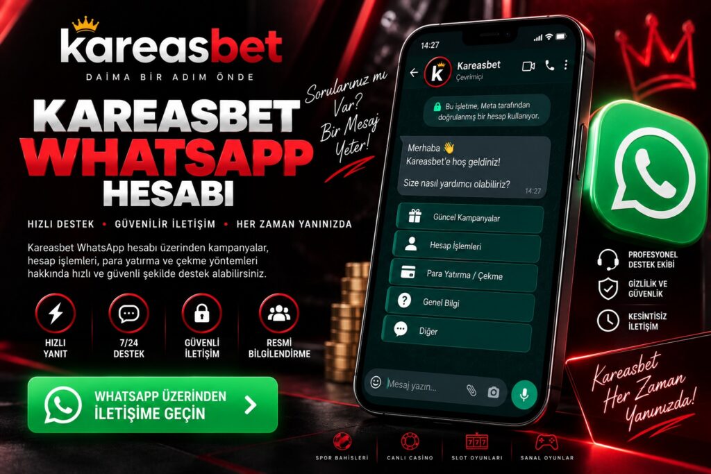 kareasbet whatsapp hesabı